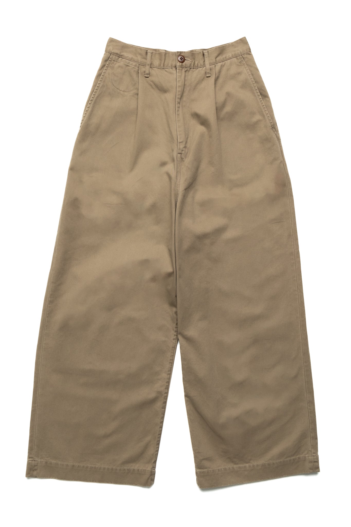 Chino High Waist NIME Pants - Beige