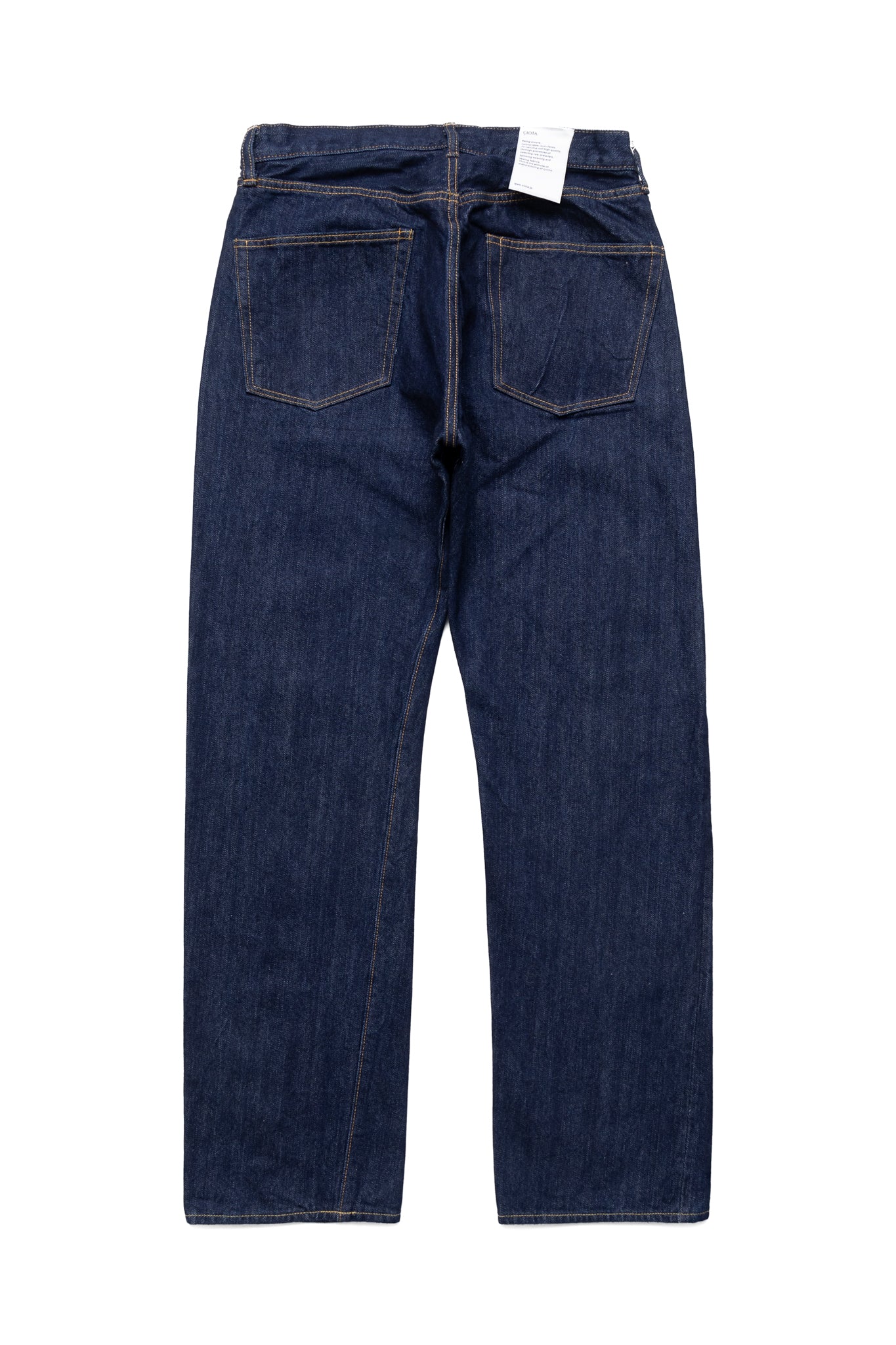 Straight 5 Pocket Pants - Rope Dyed Natural Indigo