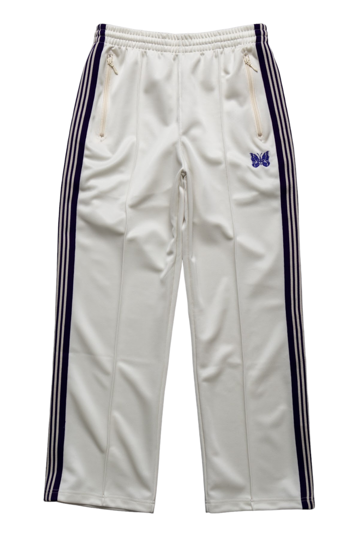 Track Pant Poly Smooth - Ice White