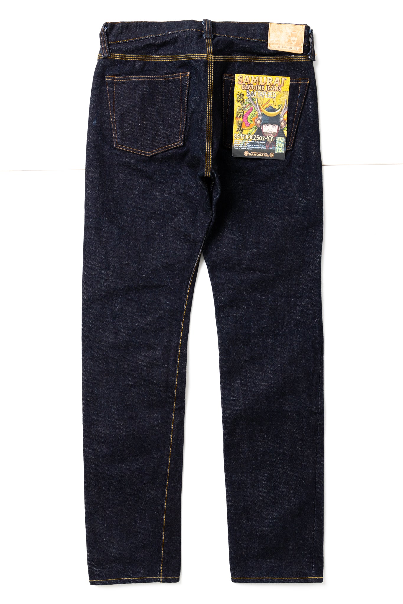 Samurai Jeans S511XX25OZ-YY 25oz Slim Tapered – BLUE IN GREEN SOHO