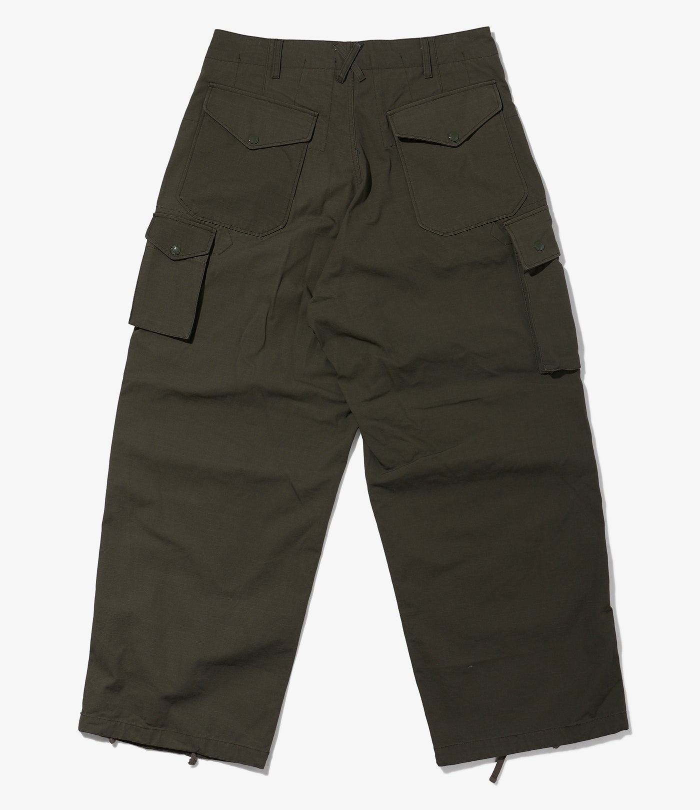 Over FA Pant for Nepenthes NY, Packer and Blue in Green - Olive