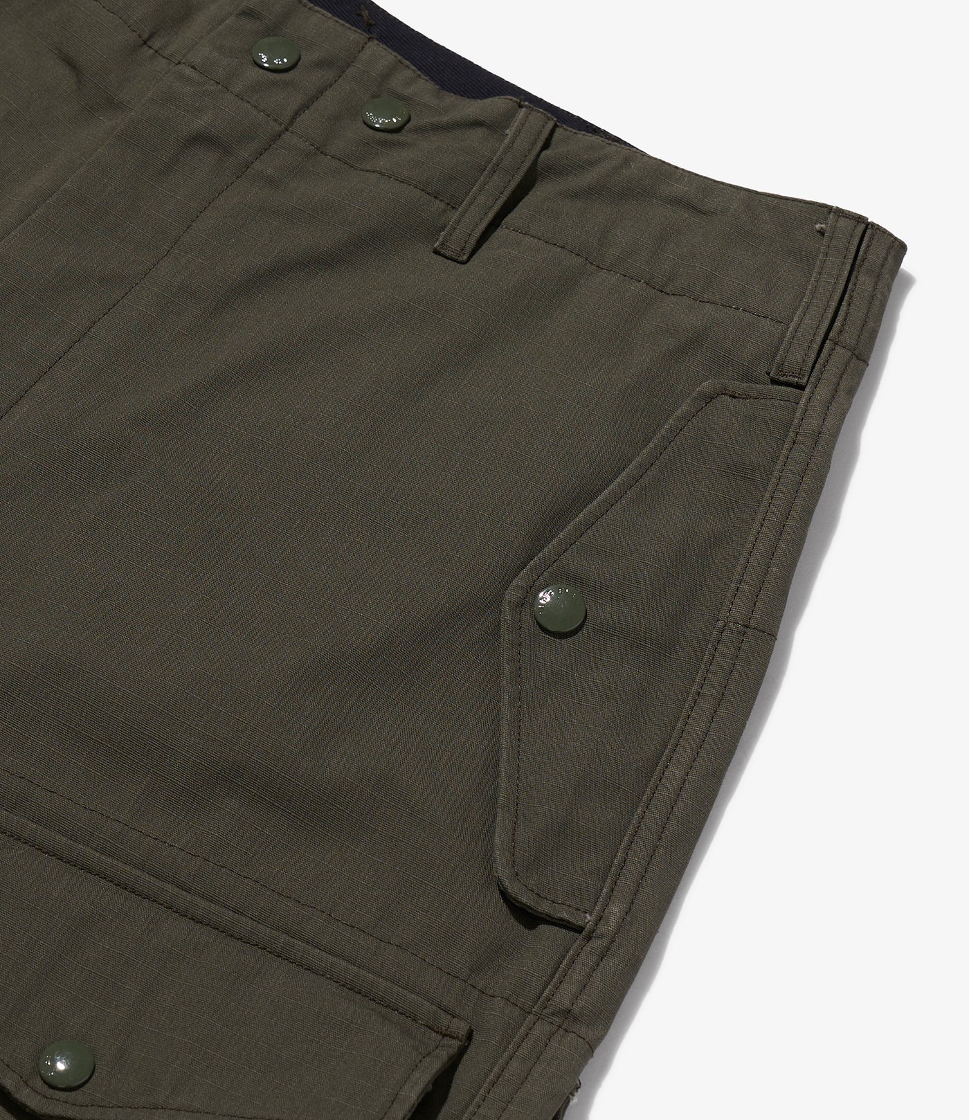 Over FA Pant for Nepenthes NY, Packer and Blue in Green - Olive