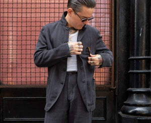 M43 Field Trousers and Cotton Herringbone Jacket