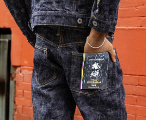 Oni Denim - The 17 ounce slubby Kasuri Denim