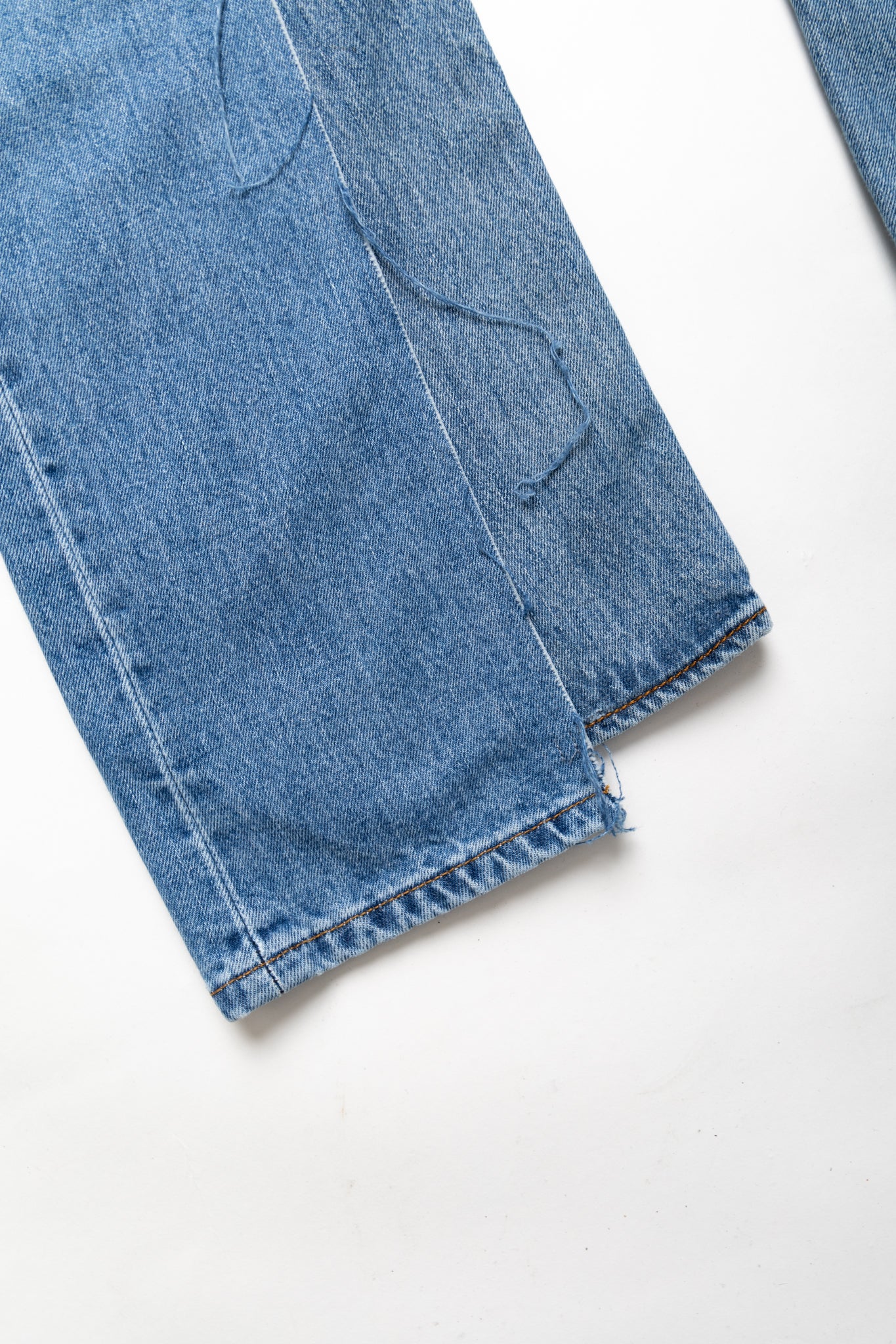 W Pocket Flare Jeans Blue - M (1)