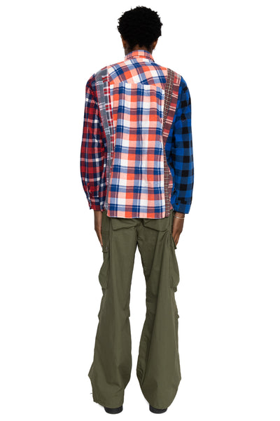 [Rebuild by Needles] Flannel Shirt -> 7 Cuts Shirt - L (1)