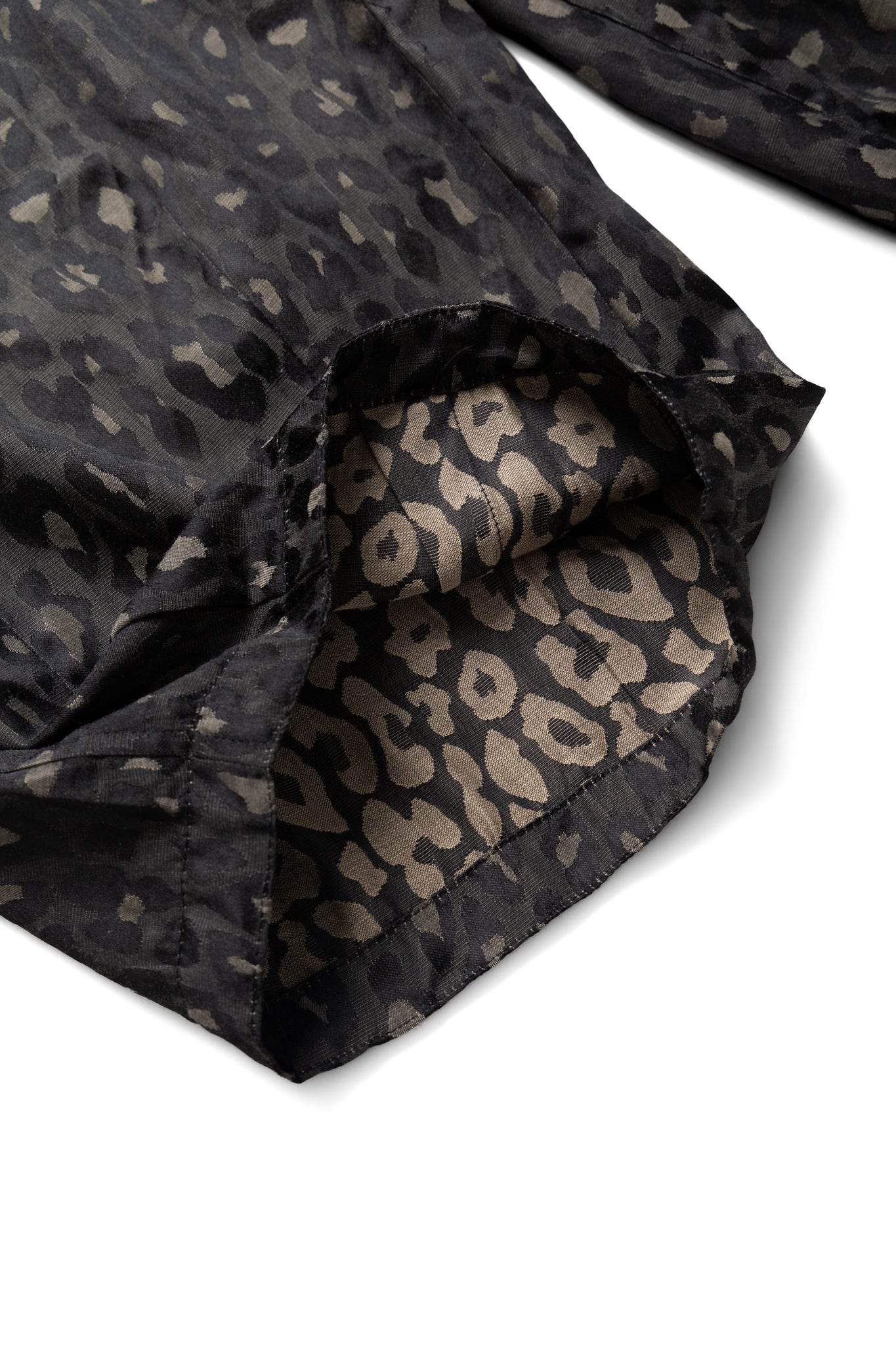 H.D. Pant PE/C Jacquard Cloth - Leopard