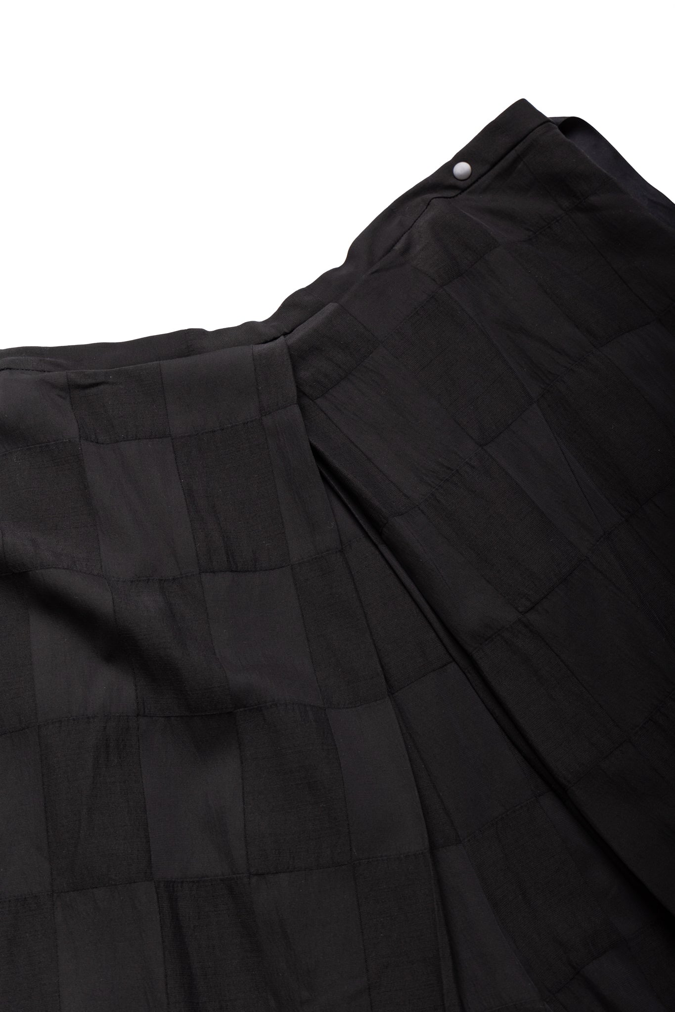 Hakama Pant R/W Block Jacquard - Black