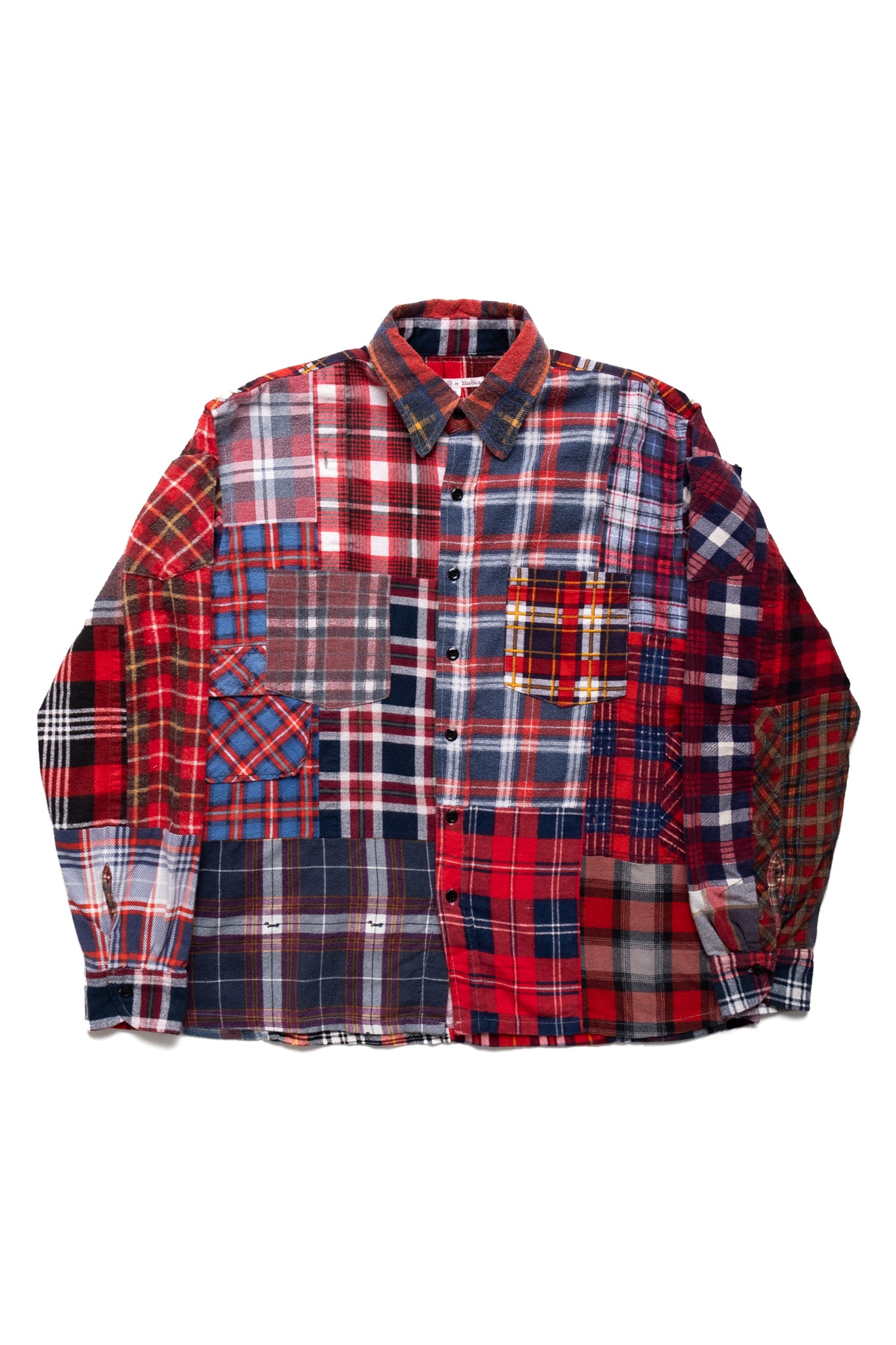 [Rebuild by Needles] Flannel Shirt -> Straight Hem Shirt - S (1)