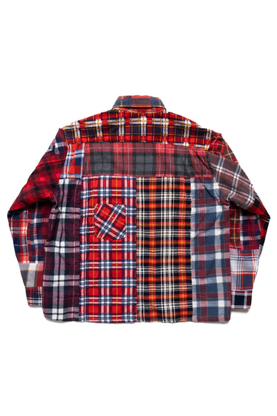 [Rebuild by Needles] Flannel Shirt -> Straight Hem Shirt - S (1)