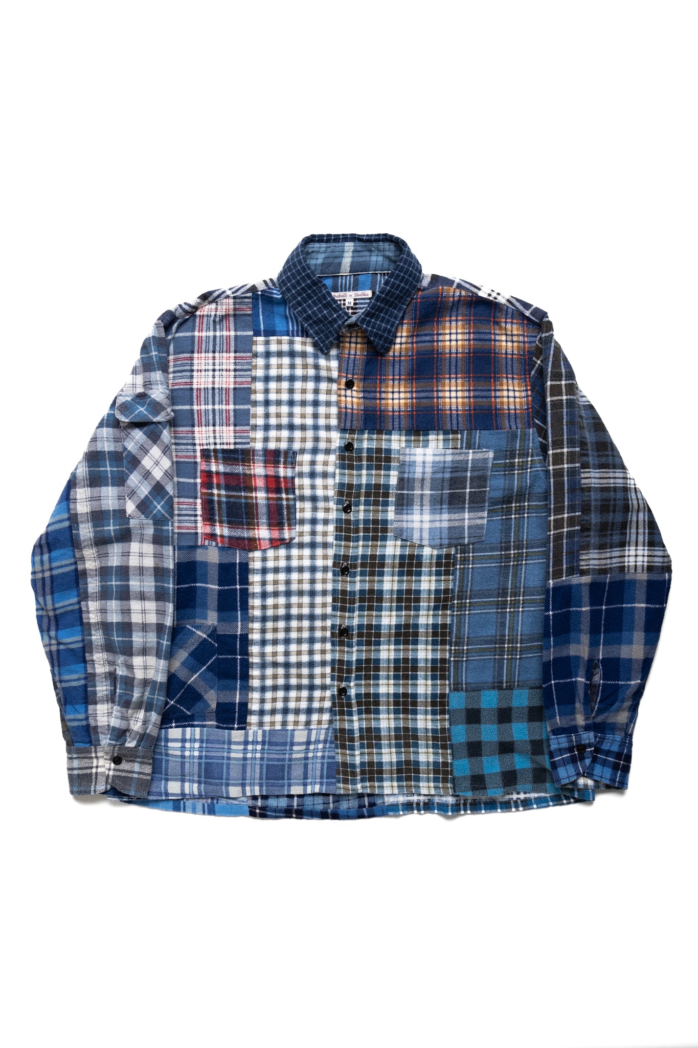 [Rebuild by Needles] Flannel Shirt -> Straight Hem Shirt - M (1)