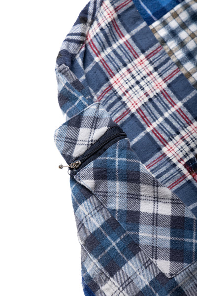 [Rebuild by Needles] Flannel Shirt -> Straight Hem Shirt - M (1)