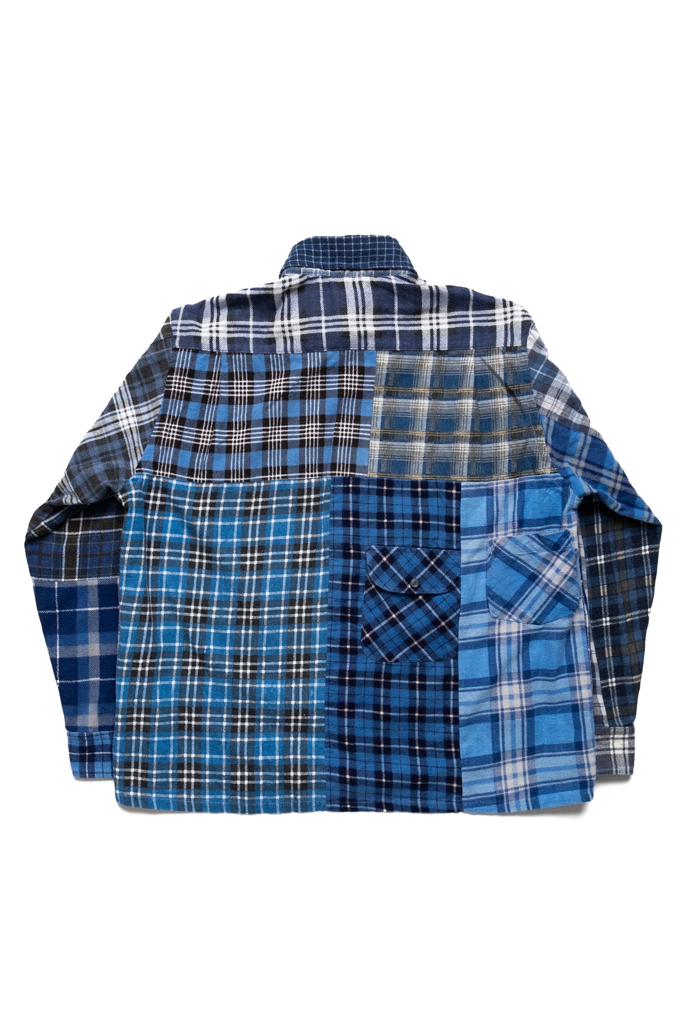 [Rebuild by Needles] Flannel Shirt -> Straight Hem Shirt - M (1)