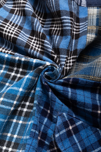 [Rebuild by Needles] Flannel Shirt -> Straight Hem Shirt - M (1)