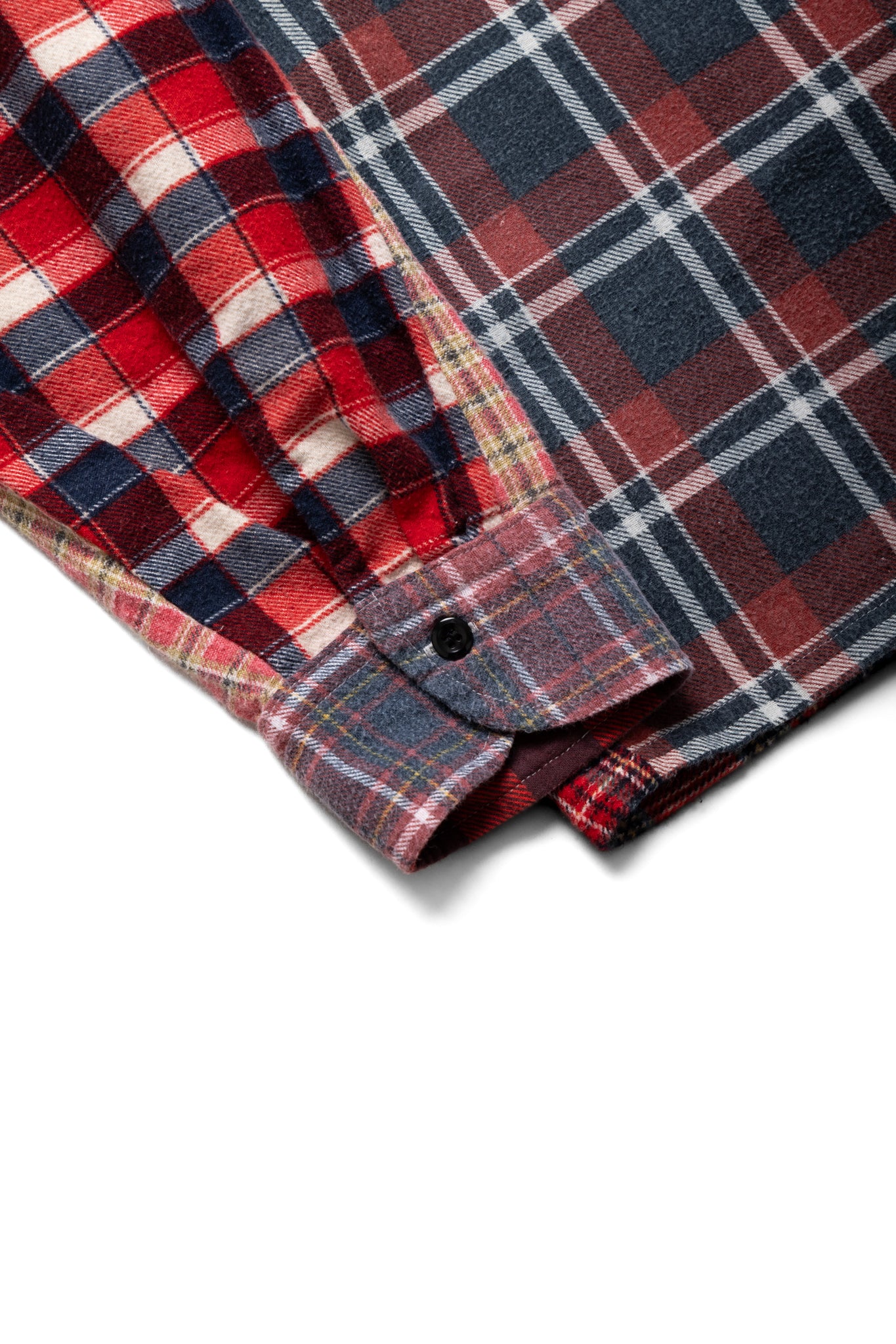 [Rebuild by Needles] Flannel Shirt -> Straight Hem Shirt - XL (1)