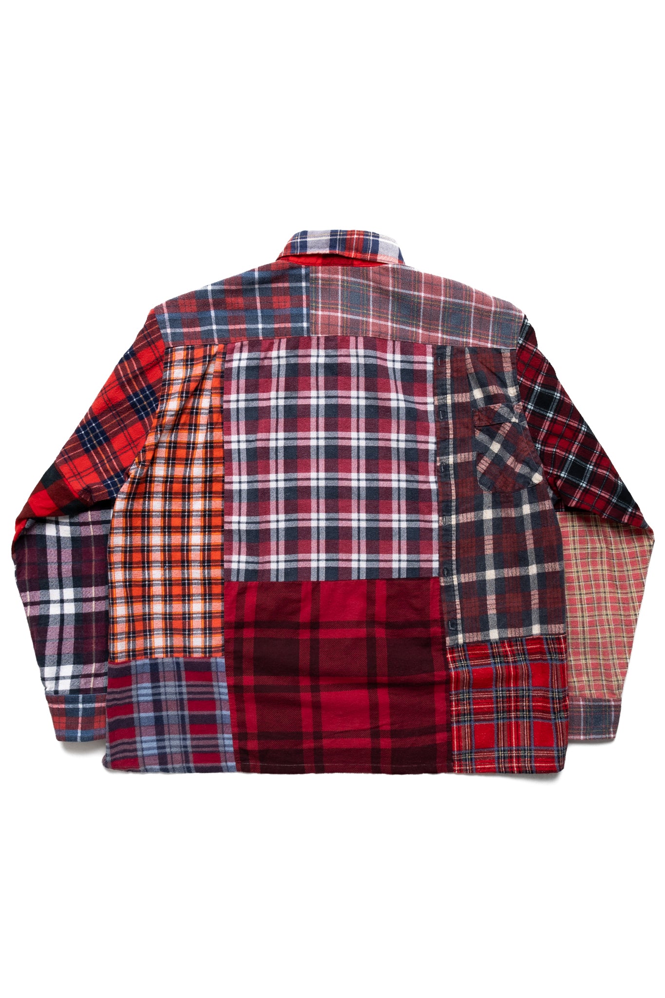 [Rebuild by Needles] Flannel Shirt -> Straight Hem Shirt - XL (1)