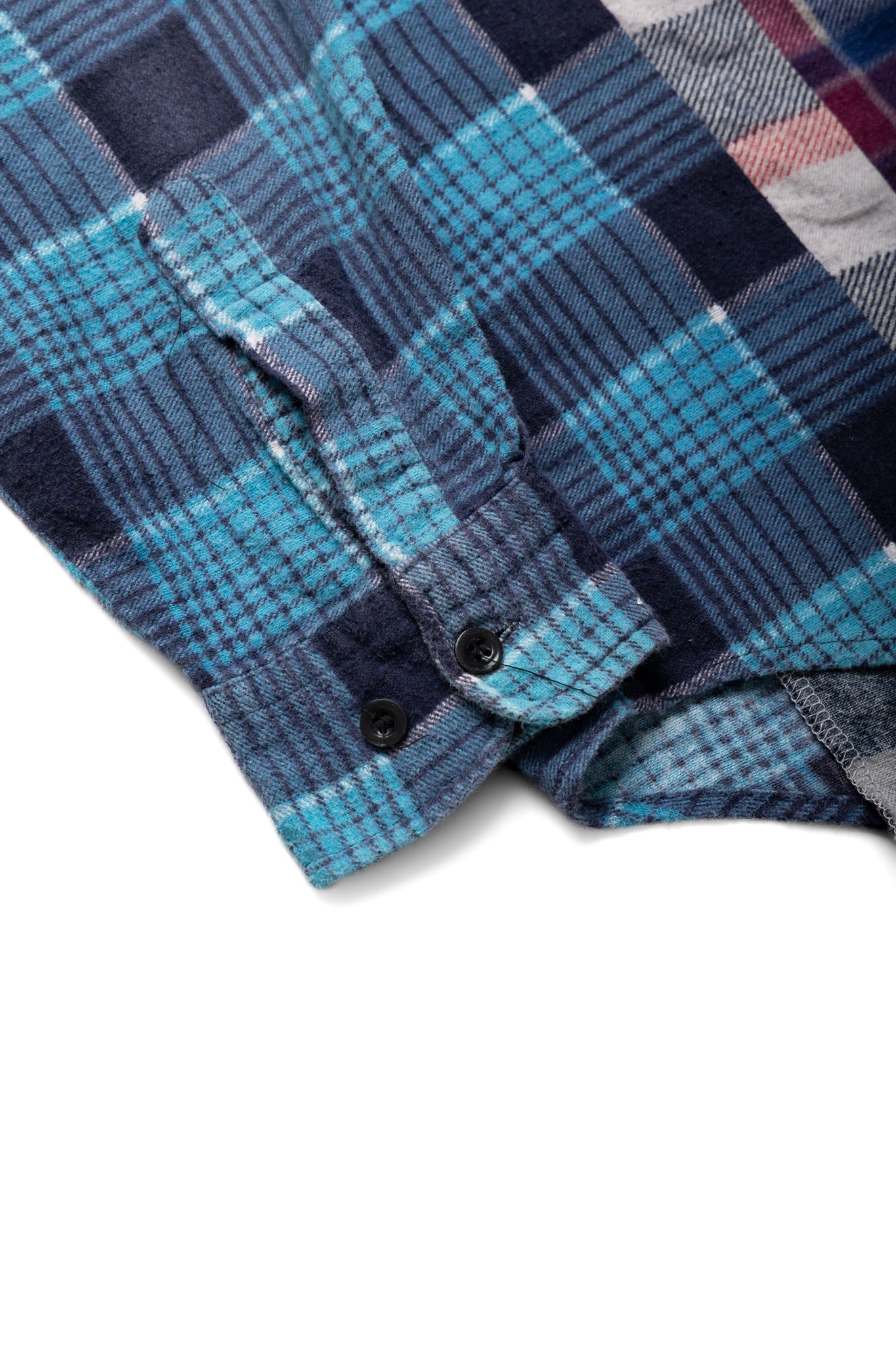 [Rebuild by Needles] Flannel Shirt -> 7 Cuts Shirt - M (2)