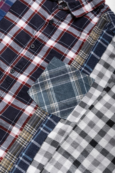 [Rebuild by Needles] Flannel Shirt -> 7 Cuts Shirt - M (2)