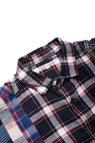 [Rebuild by Needles] Flannel Shirt -> 7 Cuts Shirt - M (2)