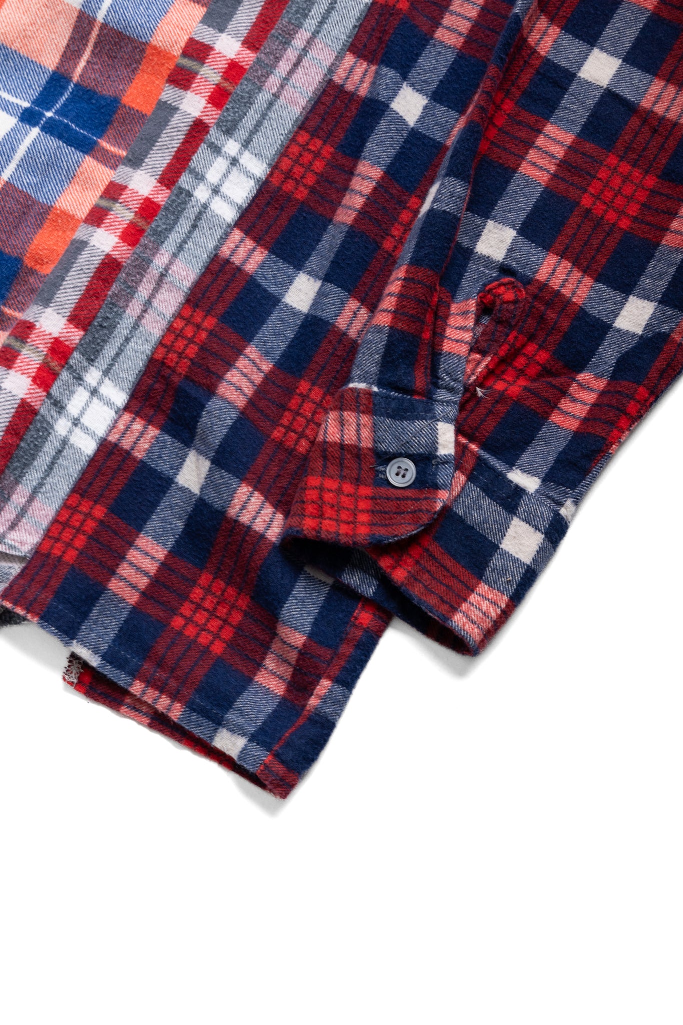 [Rebuild by Needles] Flannel Shirt -> 7 Cuts Shirt - L (1)