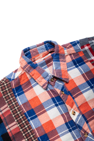 [Rebuild by Needles] Flannel Shirt -> 7 Cuts Shirt - L (1)