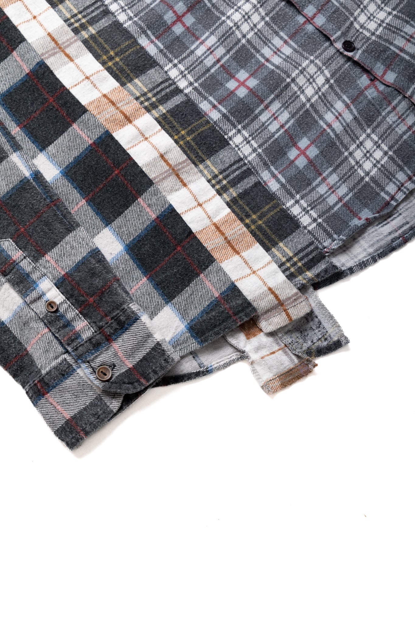 [Rebuild by Needles] Flannel Shirt -> 7 Cuts Shirt - L (2)