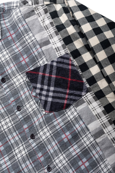 [Rebuild by Needles] Flannel Shirt -> 7 Cuts Shirt - L (2)