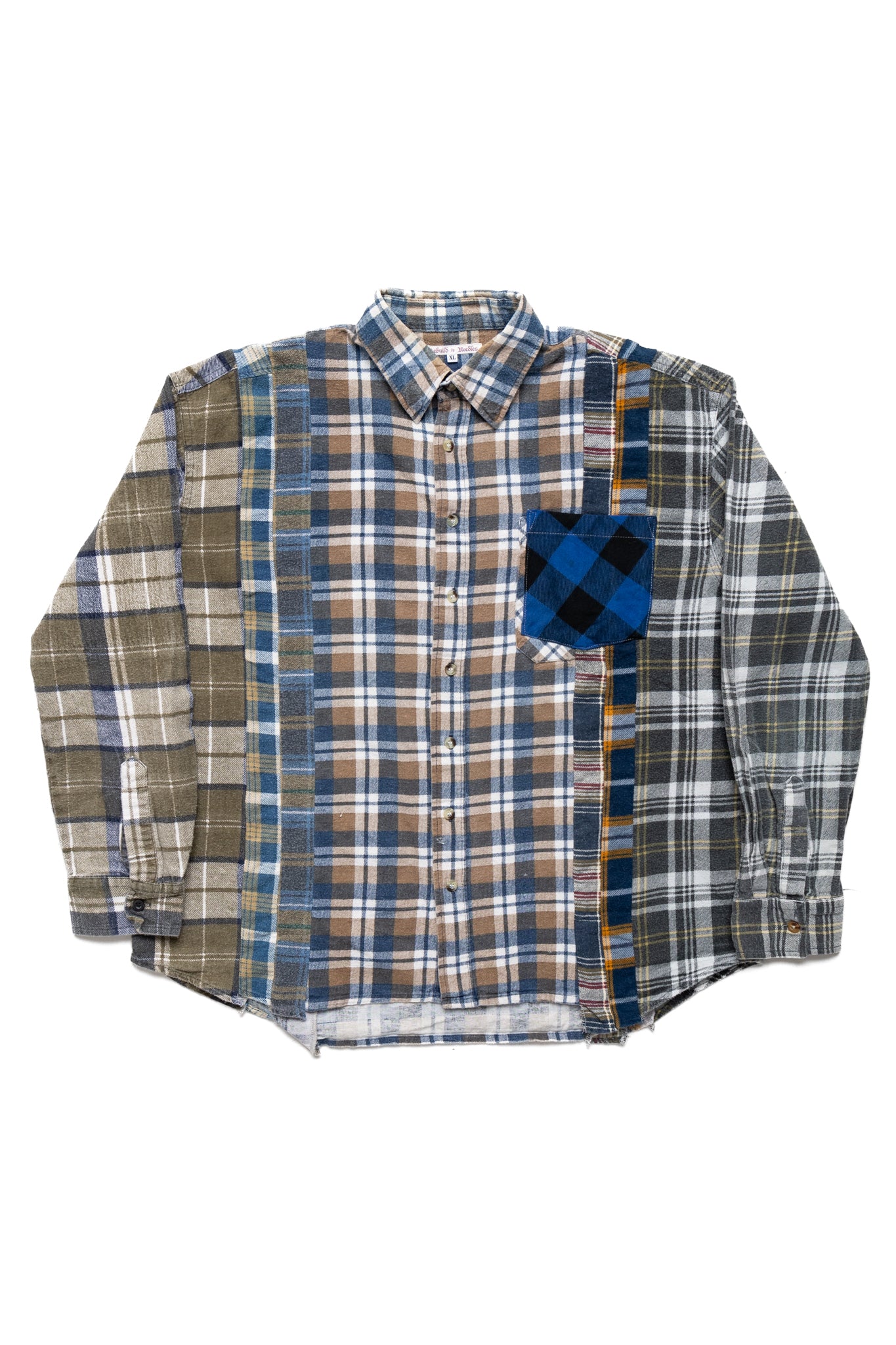 [Rebuild by Needles] Flannel Shirt -> 7 Cuts Shirt - XL (1)