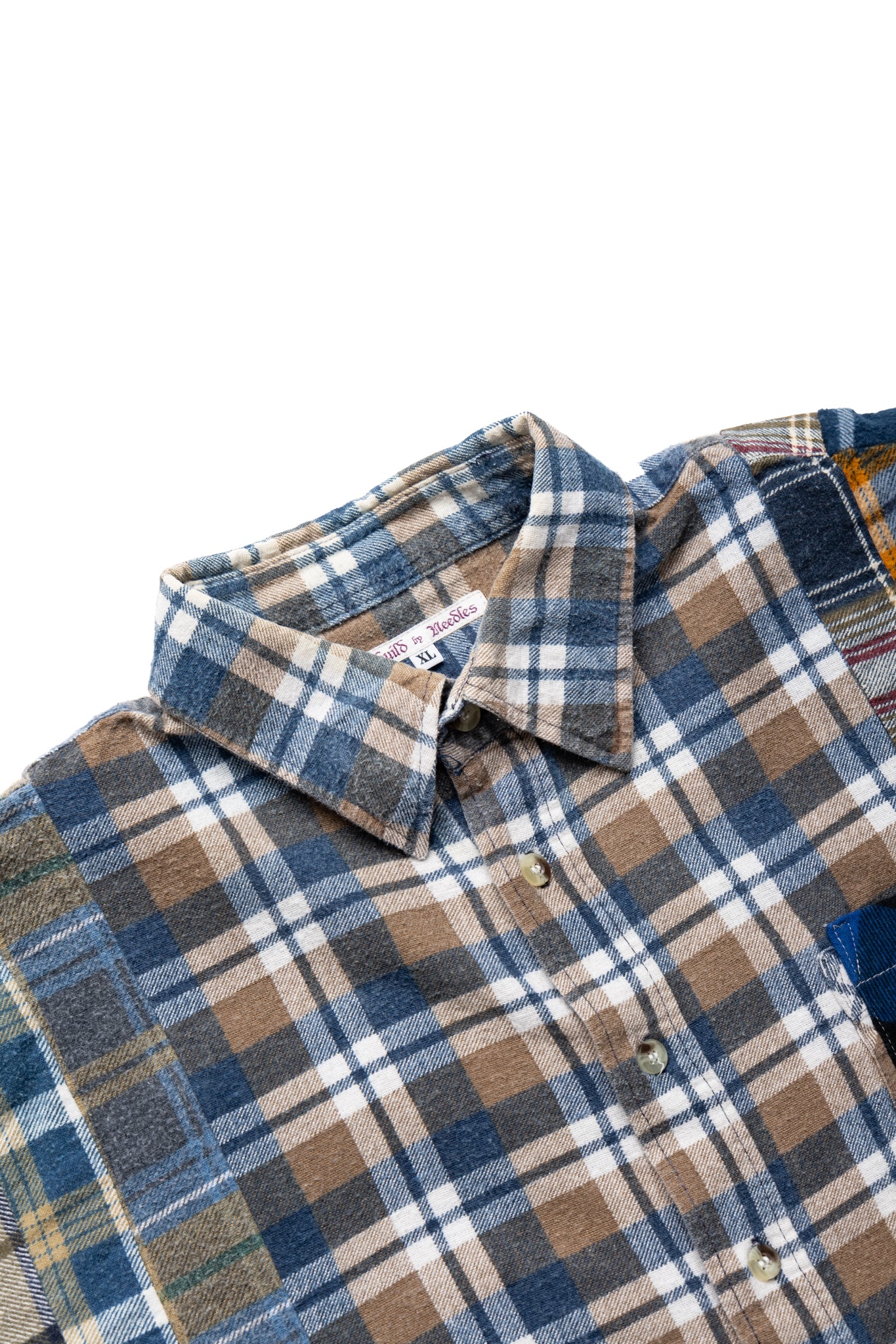 [Rebuild by Needles] Flannel Shirt -> 7 Cuts Shirt - XL (1)