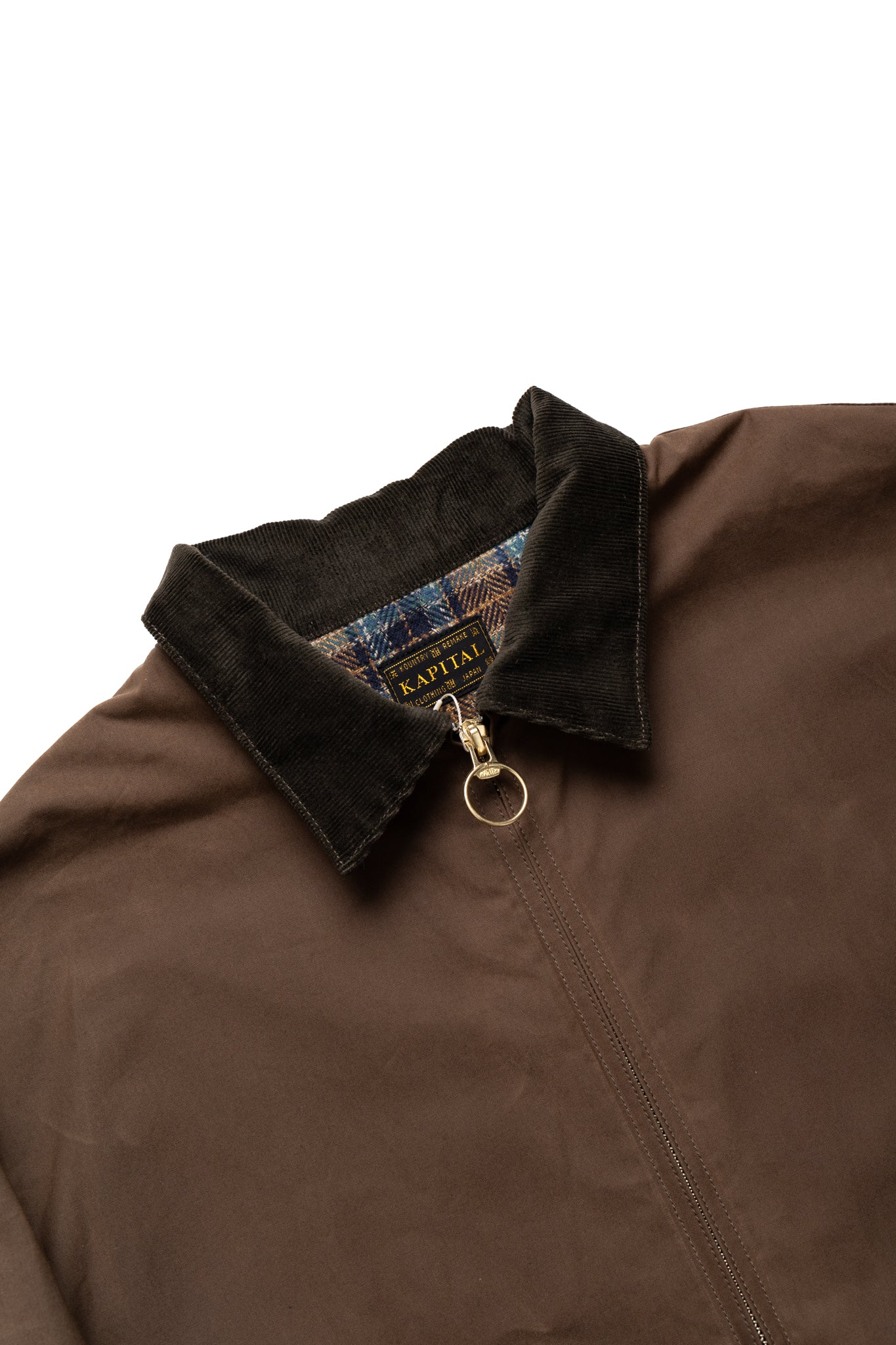 Weather Cotton Oil Coating Drizzler JKT - Khaki