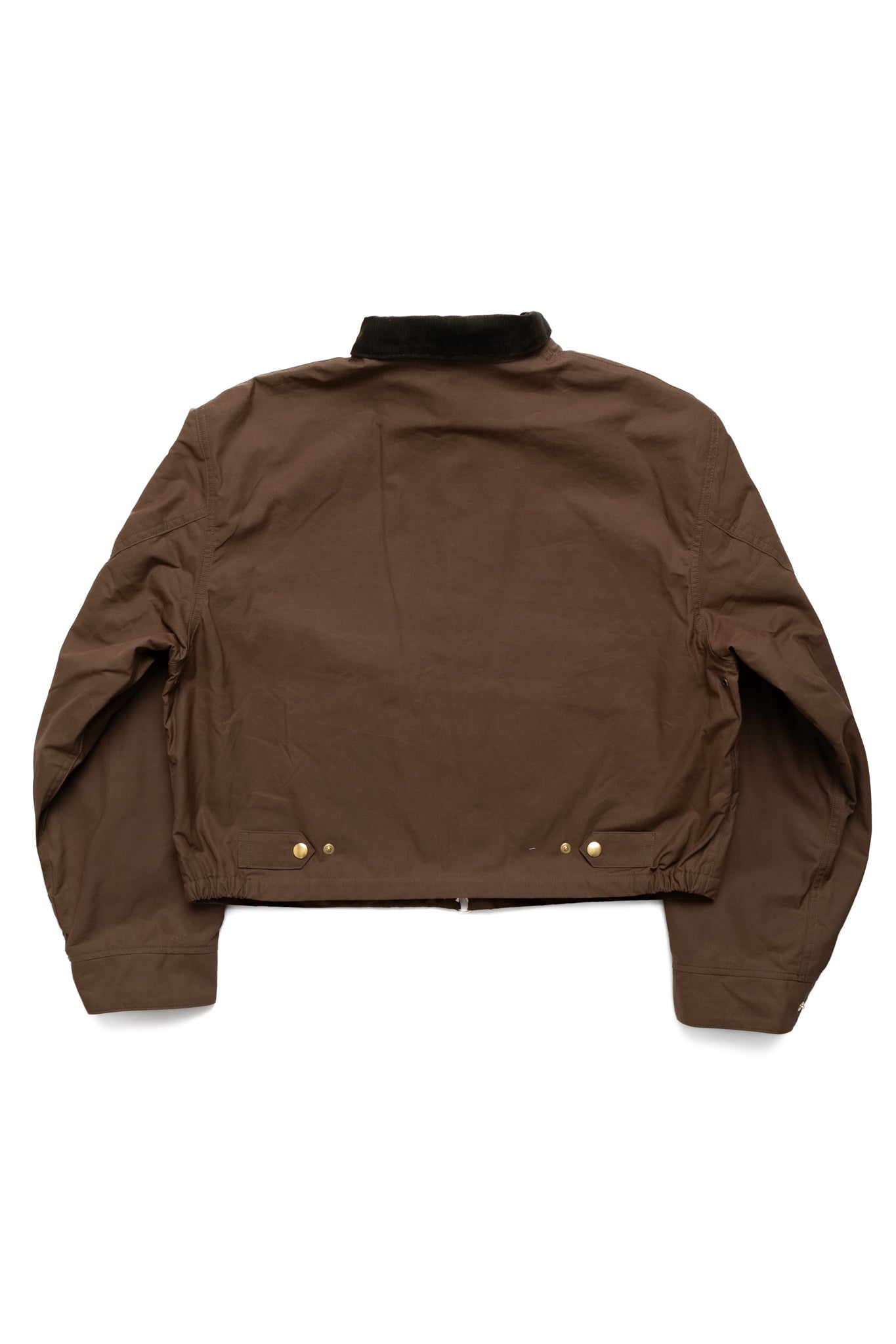 Weather Cotton Oil Coating Drizzler JKT - Khaki