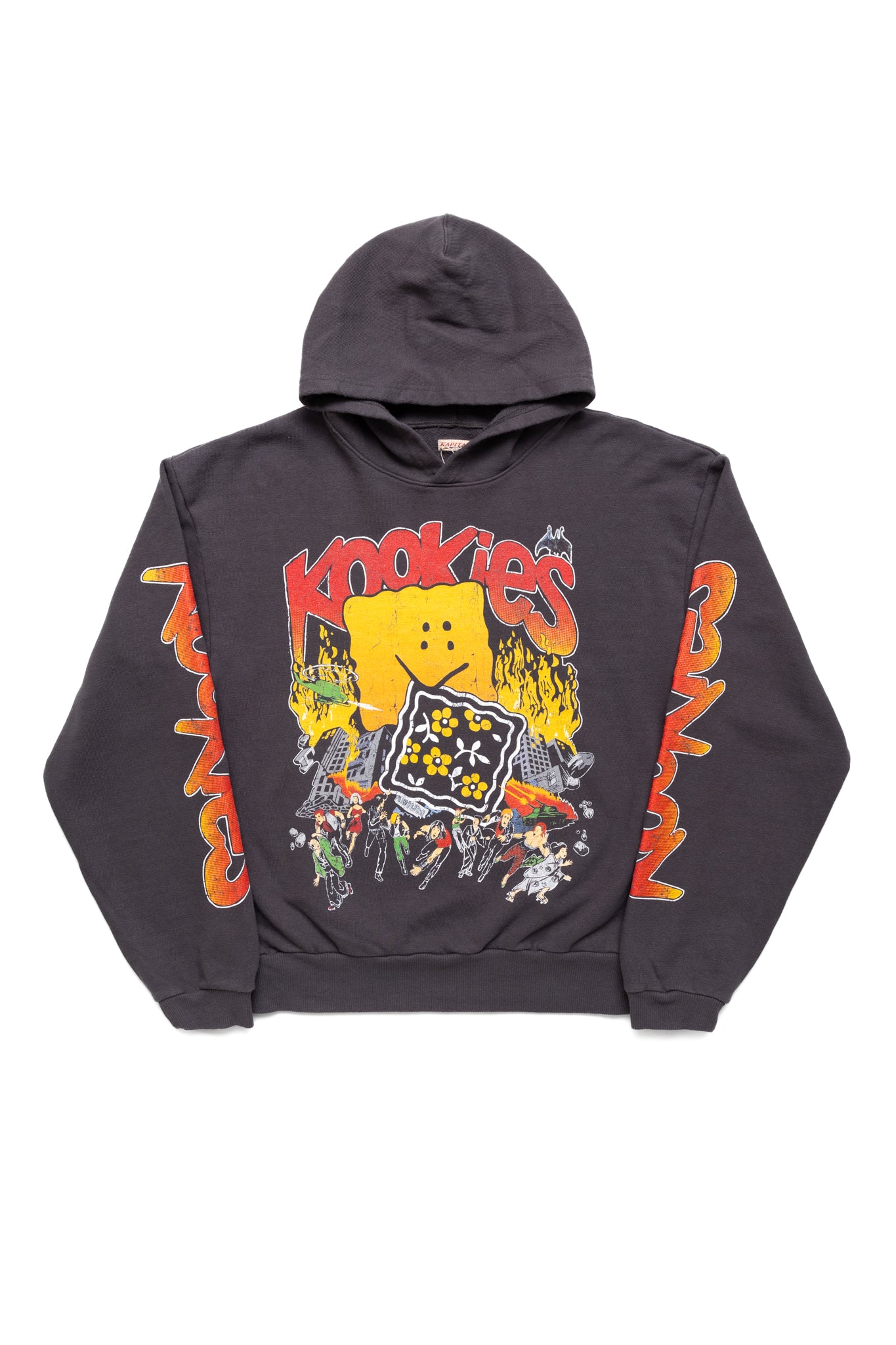 SWT Knit Hoodie (BUSTER PECKISH RAINBOWY) -Ink Black