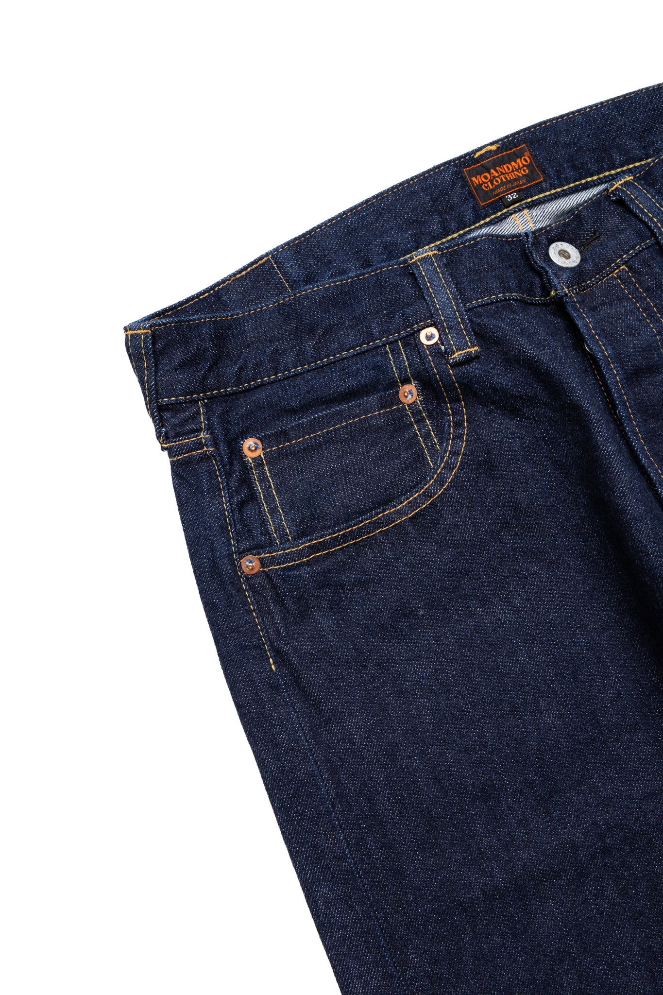 MOANDMO CLOTHING C212 (Plain Pocket) - Indigo