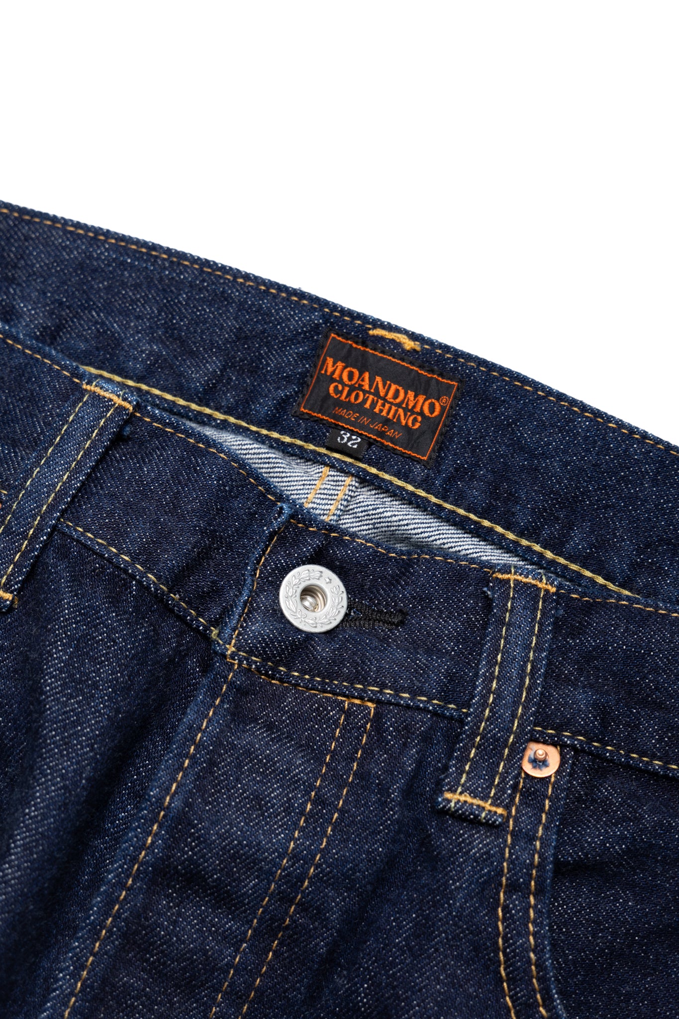 MOANDMO CLOTHING C212 (Plain Pocket) - Indigo