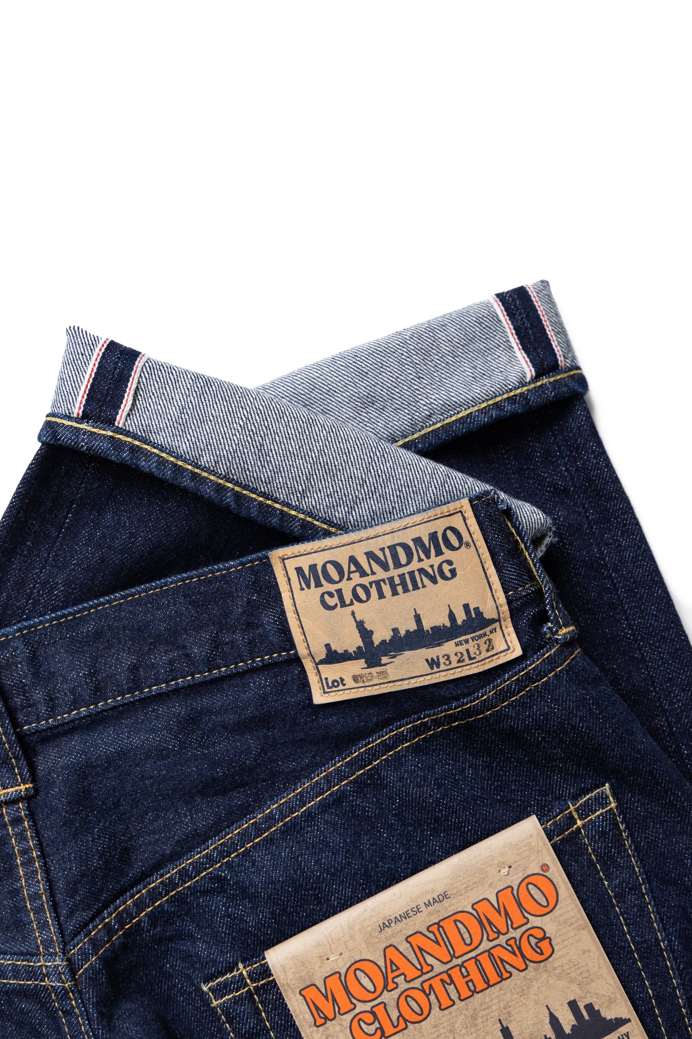 MOANDMO CLOTHING C212 (Plain Pocket) - Indigo