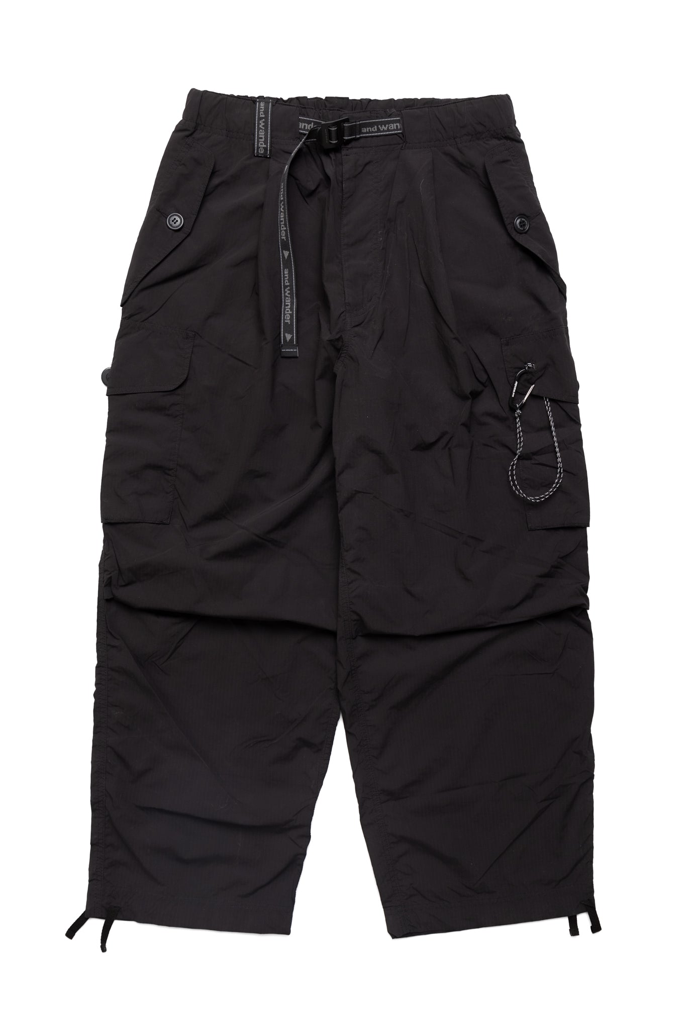 Oversized Cargo Pants - Black