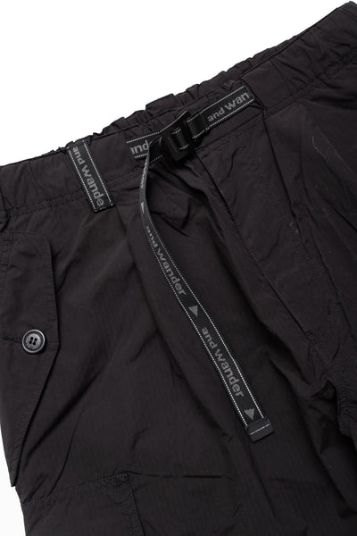 Oversized Cargo Pants - Black