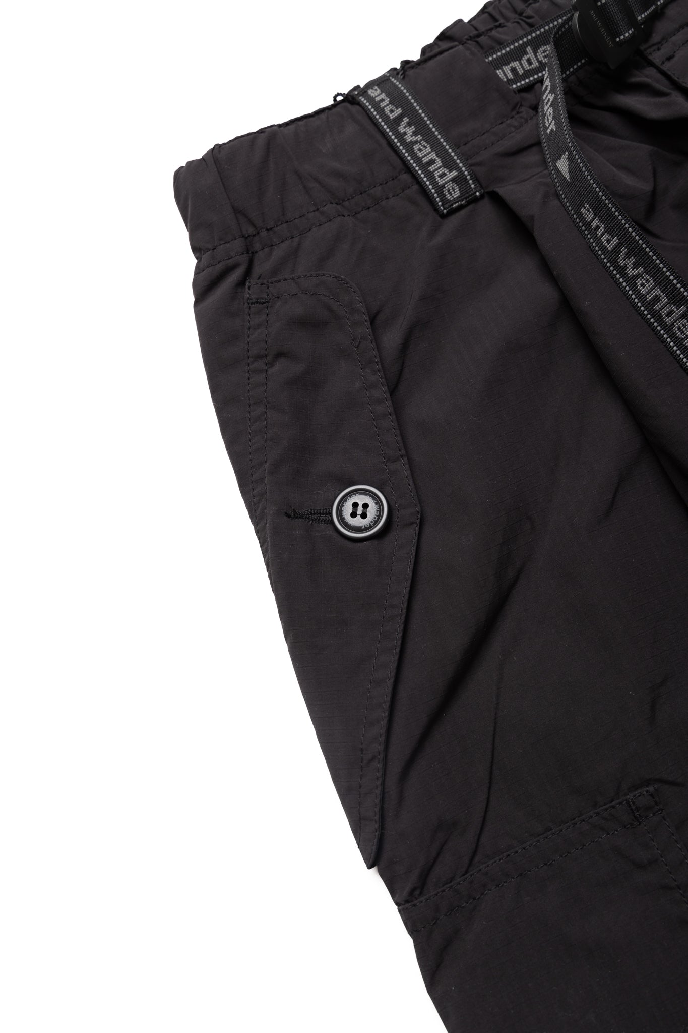 Oversized Cargo Pants - Black