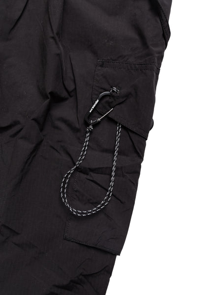 Oversized Cargo Pants - Black