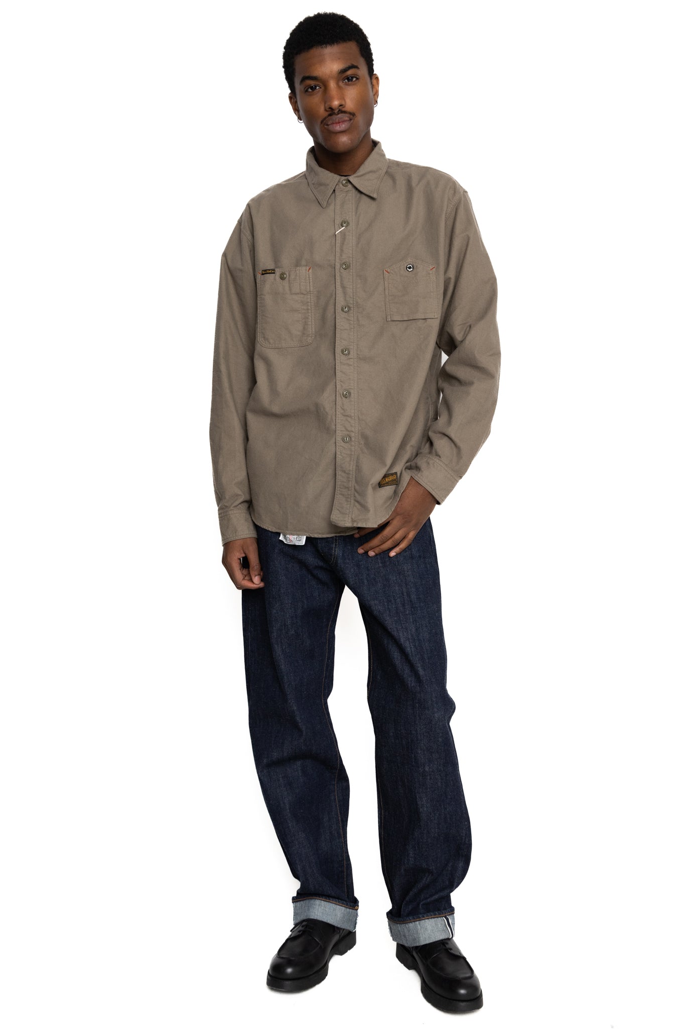 Oil Digger Flannel Shirt - Khaki