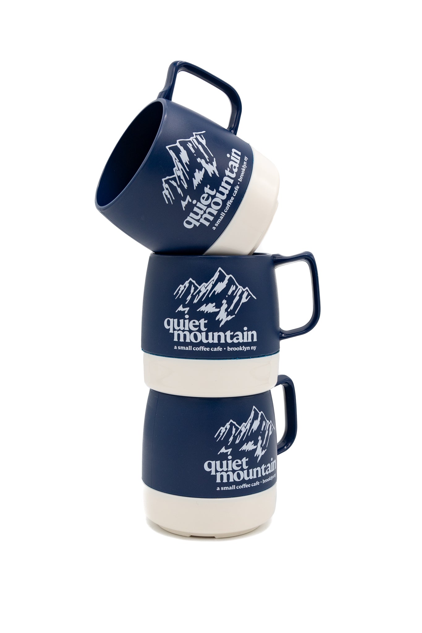 Cafe Mug - Blue x White (Blue in Green exclusive)