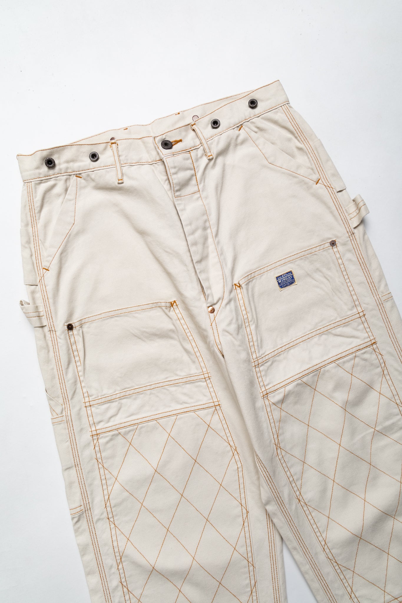 Light Canvas LUMBER Pants - Ecru