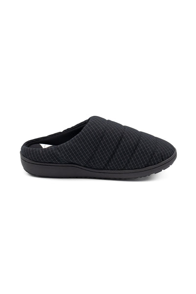 SUBU x and wander Reflective Rip Permanent Sandal - Black