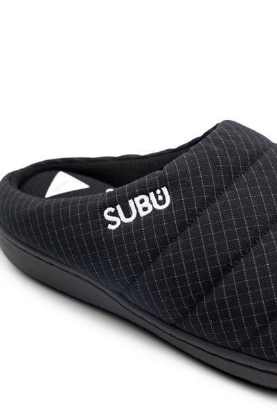 SUBU x and wander Reflective Rip Permanent Sandal - Black