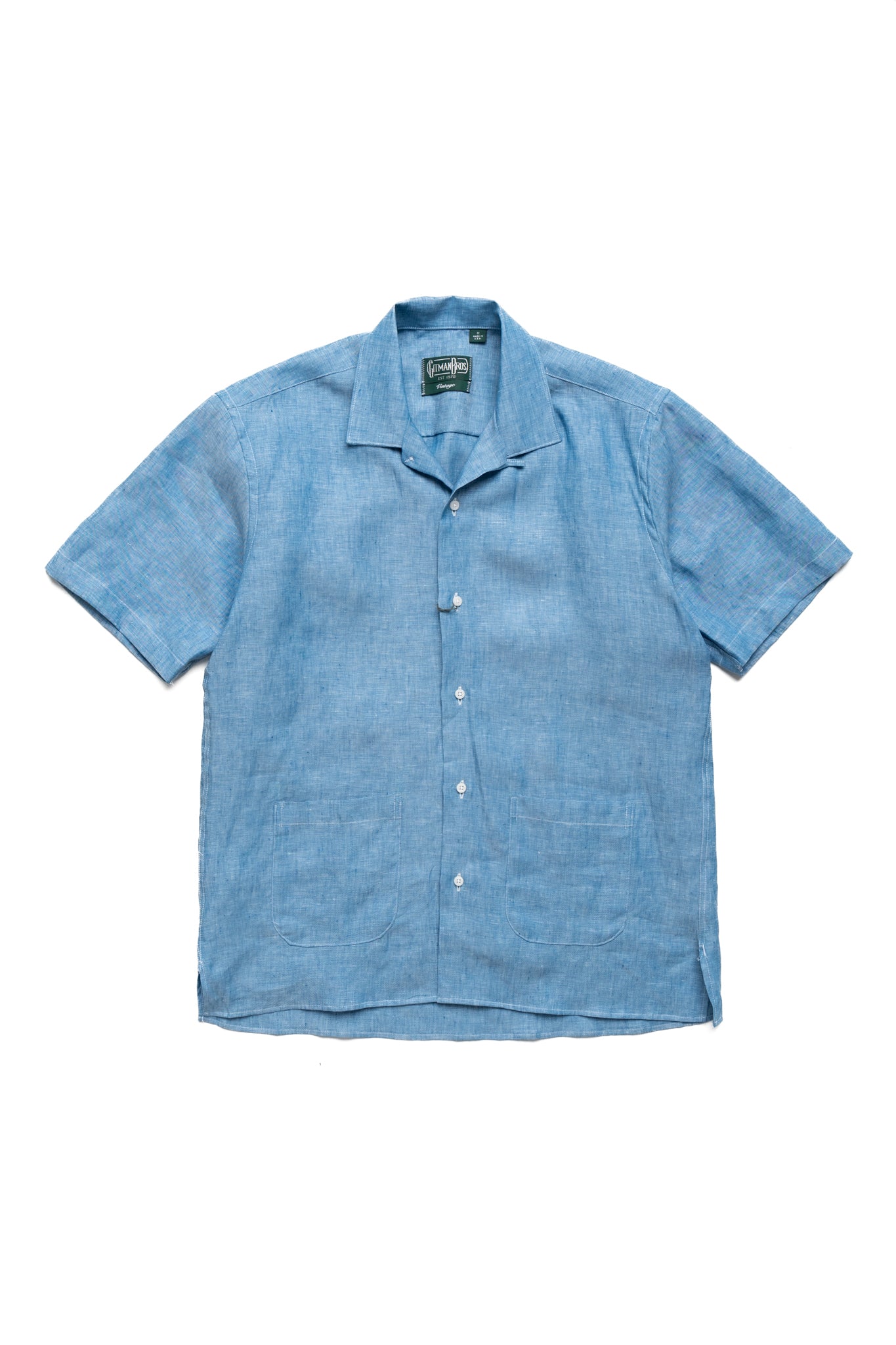 S/S Beach Shirt - Chambray Linen