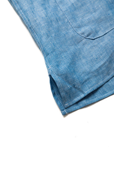 S/S Beach Shirt - Chambray Linen