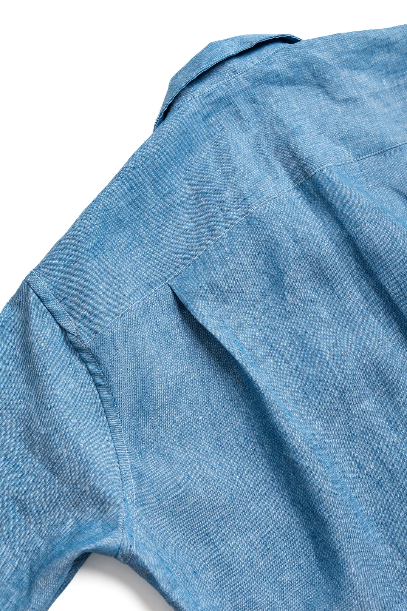 S/S Beach Shirt - Chambray Linen