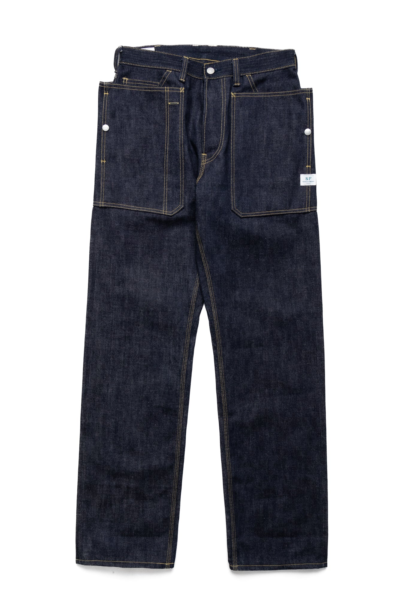 Fall Leaf R Stream Pants 14oz Denim