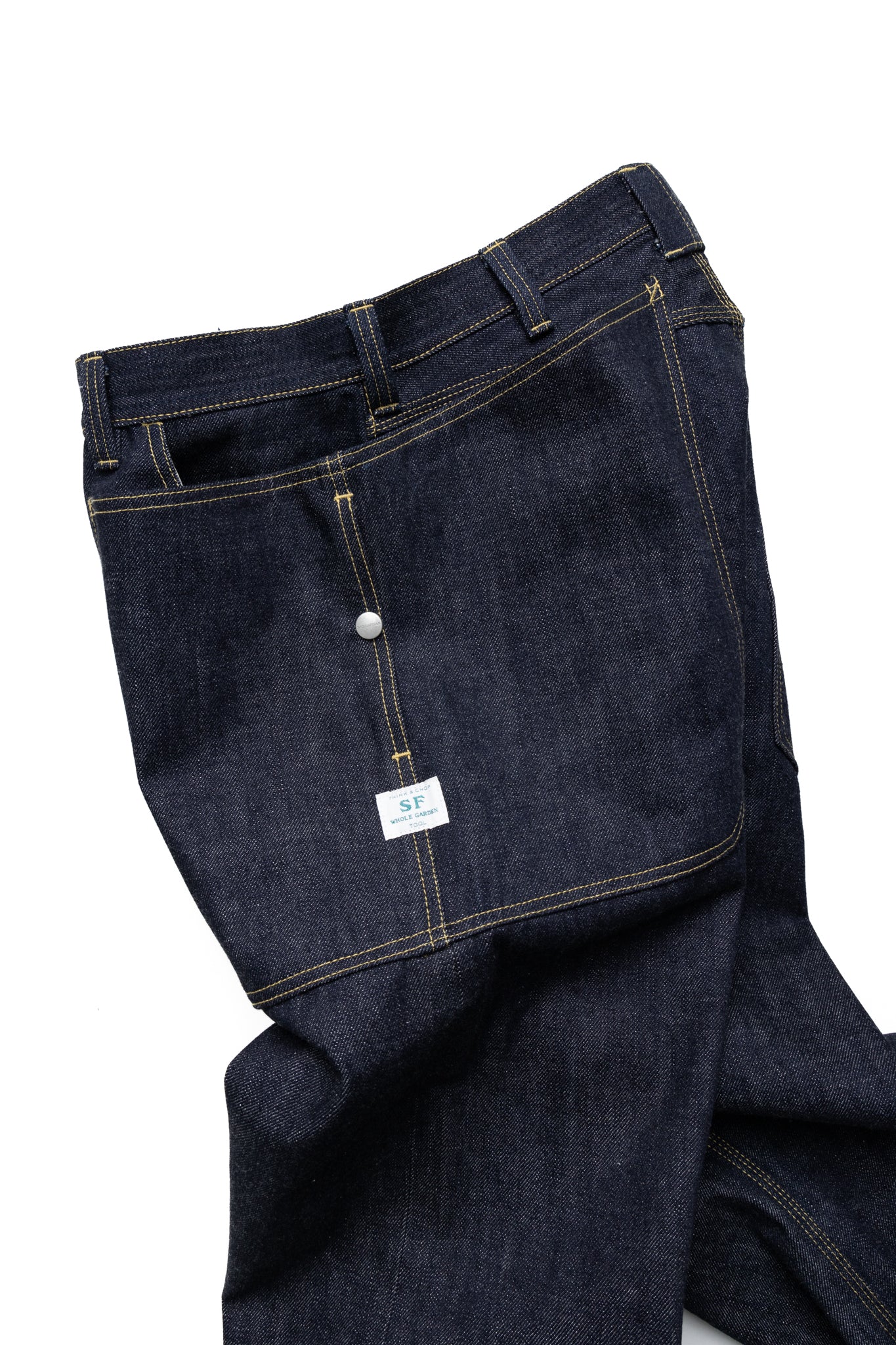 Fall Leaf R Stream Pants 14oz Denim