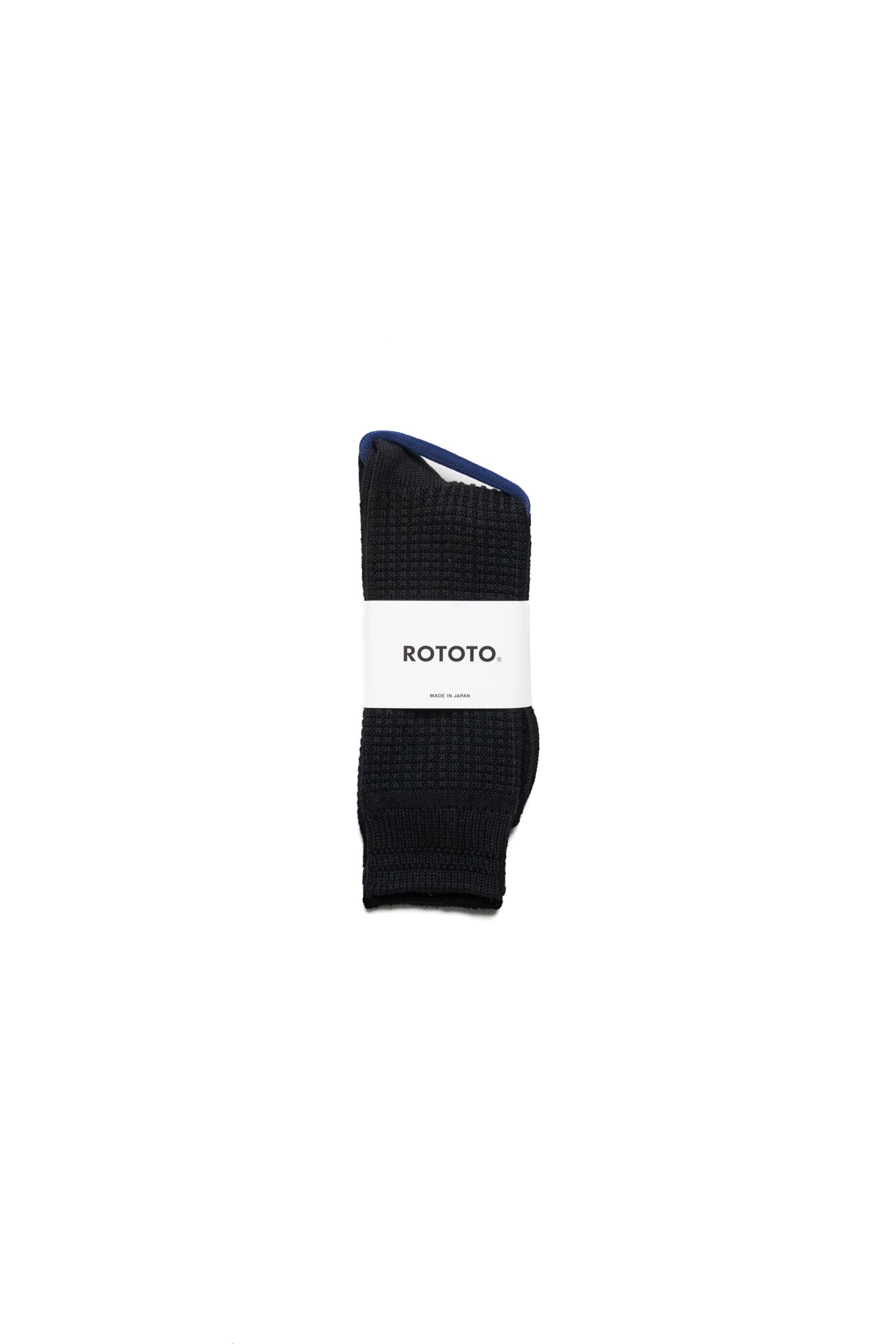 Cotton Waffle Crew Socks